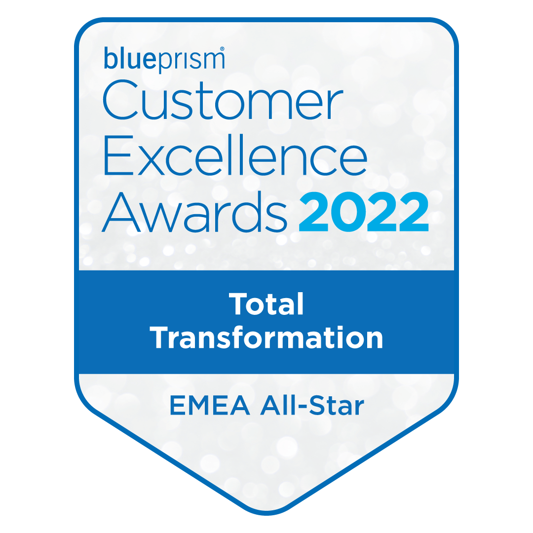 BP Customer Excellence Awards digital badges Transformation EMEA