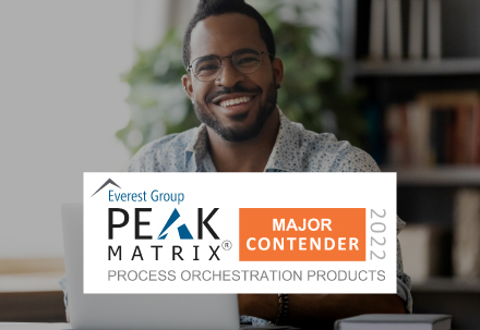 Blue Prism Major Contender: Process Orchestration PEAK Matrix® 2023